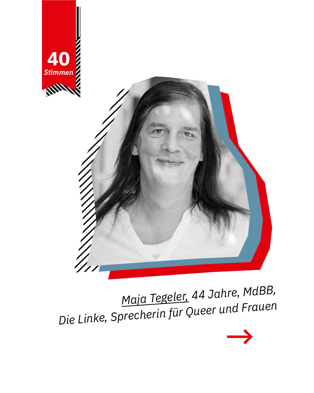 Statement 40 Jahre Gleichberechtigung,Maja Tegeler, MdBB, Die Linke